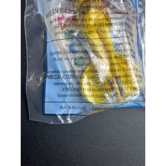 1999 McDonald's Happy Meal Toy SIT IN STYLE BARBIE #14 - Picture 3 of 3